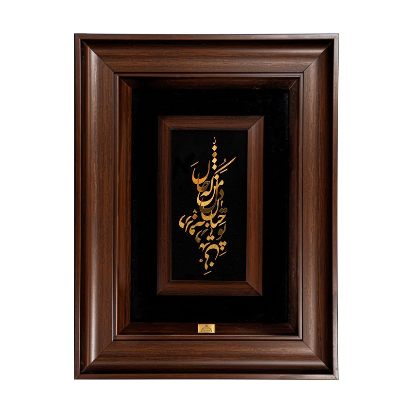 تابلو تو چنان در دل من رفته (45*35)