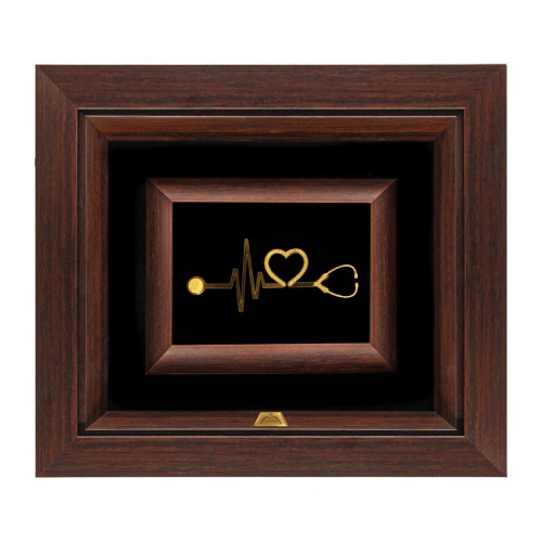 تابلو ضربان قلب روکش طلا