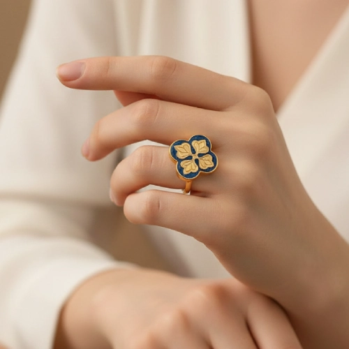 انگشتر روکش طلا: