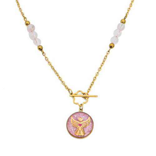 گردنبند روکش طلا لوموس