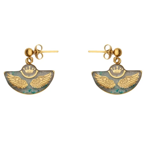 گوشواره روکش طلا دخترانه