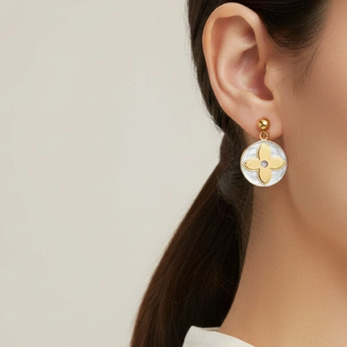 گوشواره روکش طلا