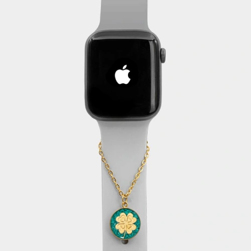 آویز ساعت روکش طلا با طراحی سفارشی