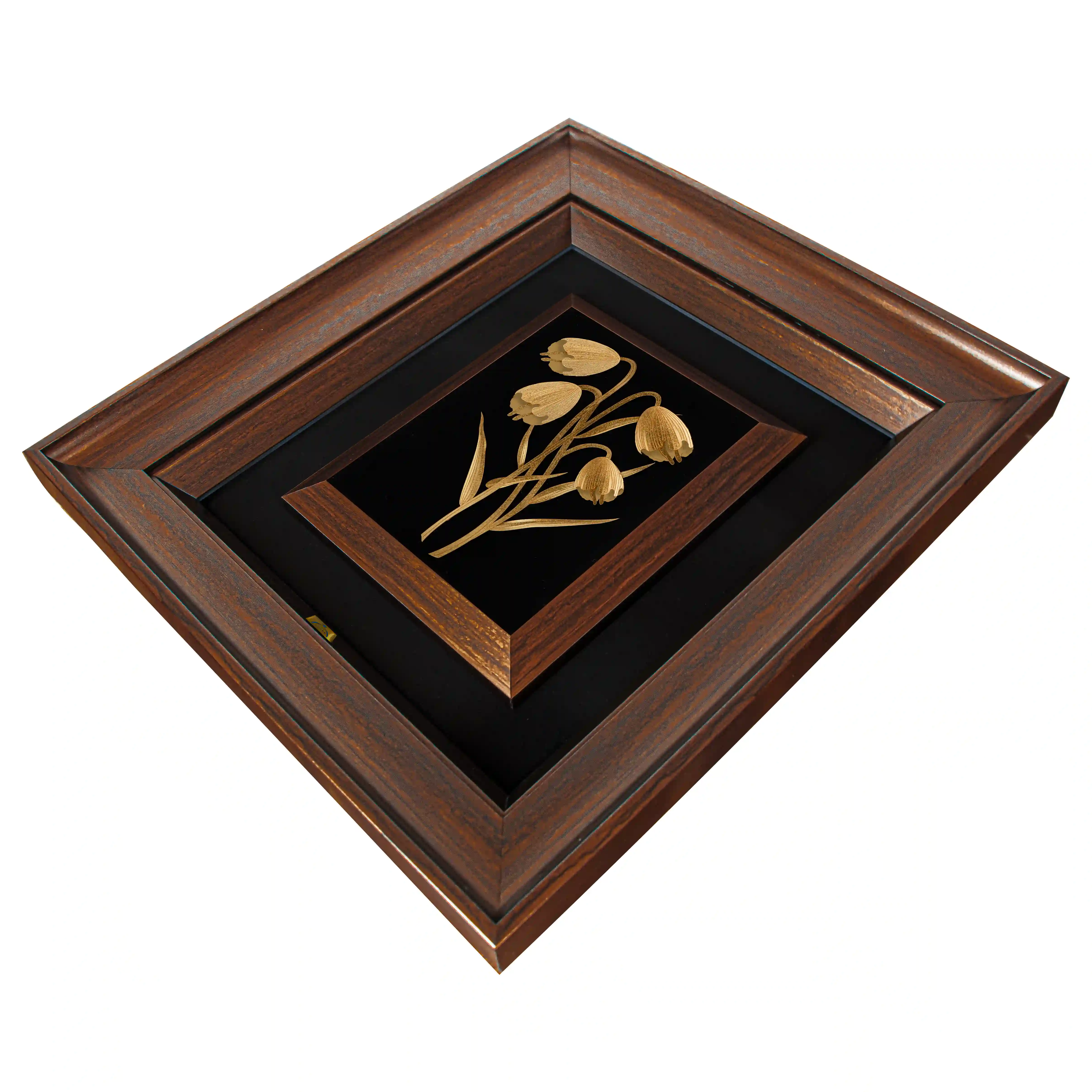 تابلو گل لاله واژگون (45*40)