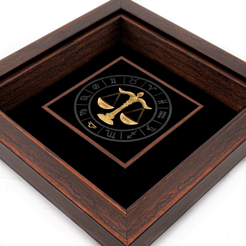 تابلو ماه تولد مهر (24*24)