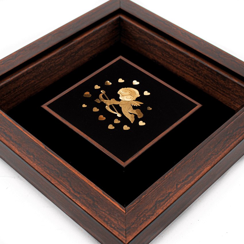 تابلو فرشته کماندار عاشق (24*24)