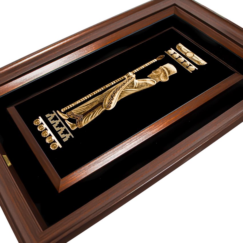 تابلو سرباز هخامنشی چپ 60*90 plus