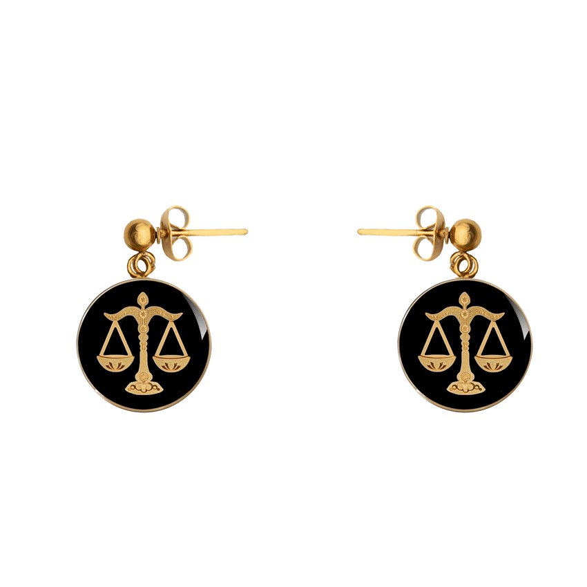 گوشواره گرد اونیکس مهر