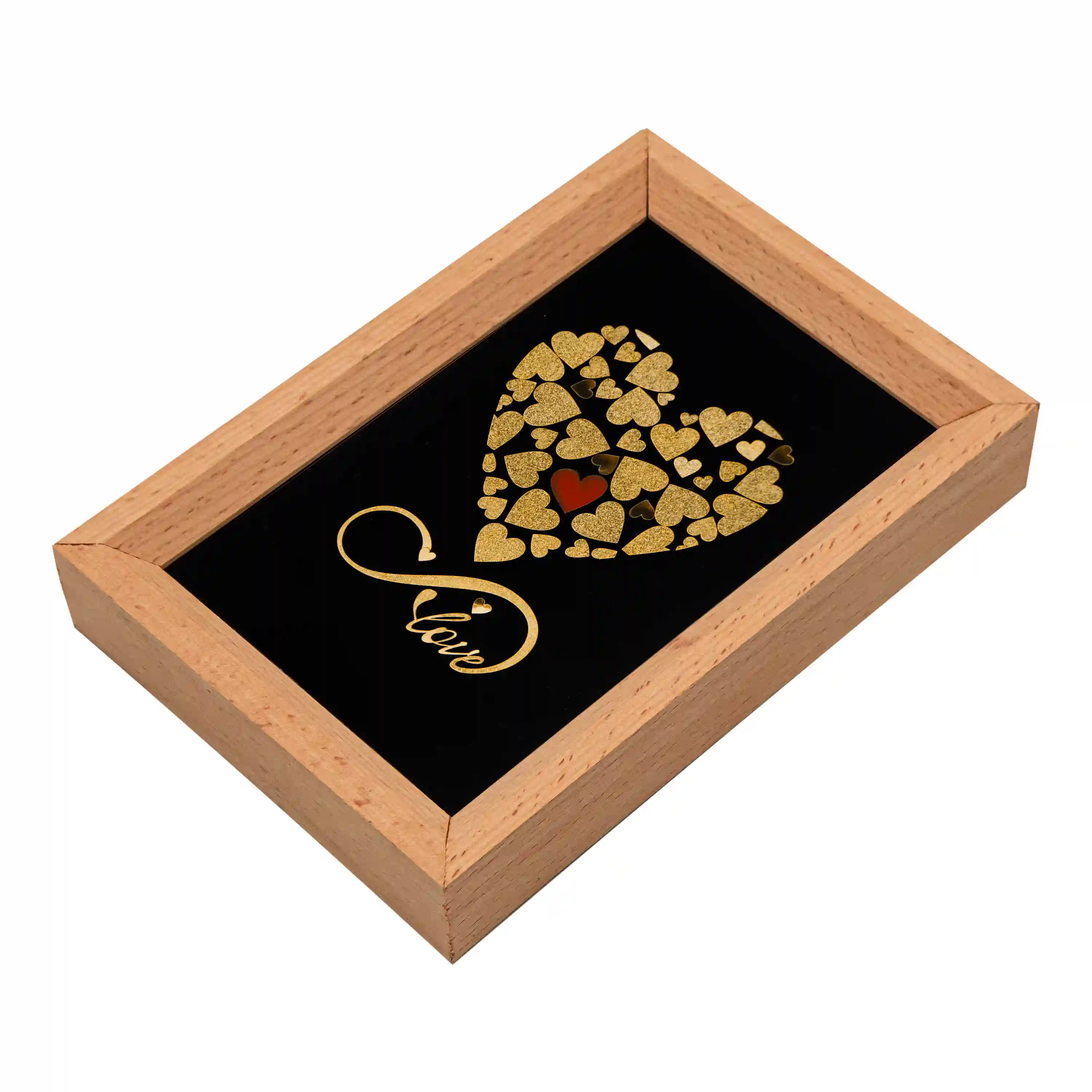 تابلو سی قلب سری راش (14*10)