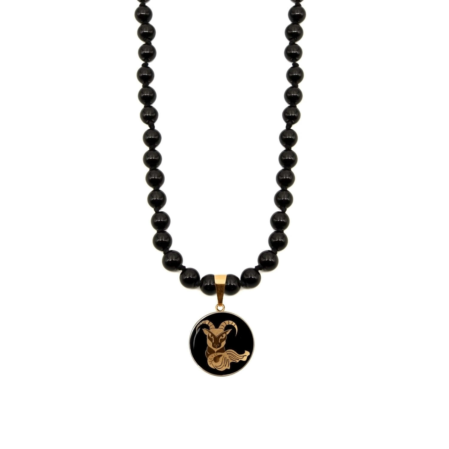 گردنبند بزرگ گرد اونیکس دی