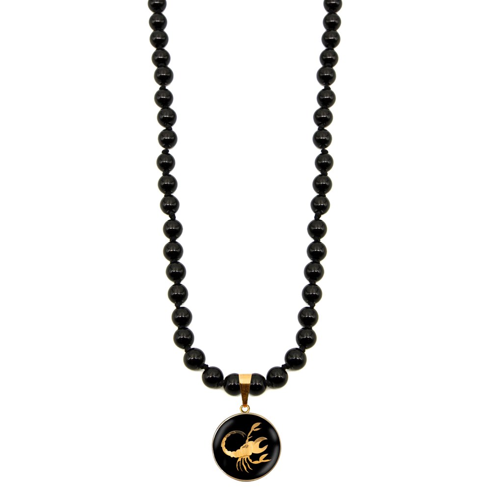 گردنبند بزرگ گرد اونیکس آبان