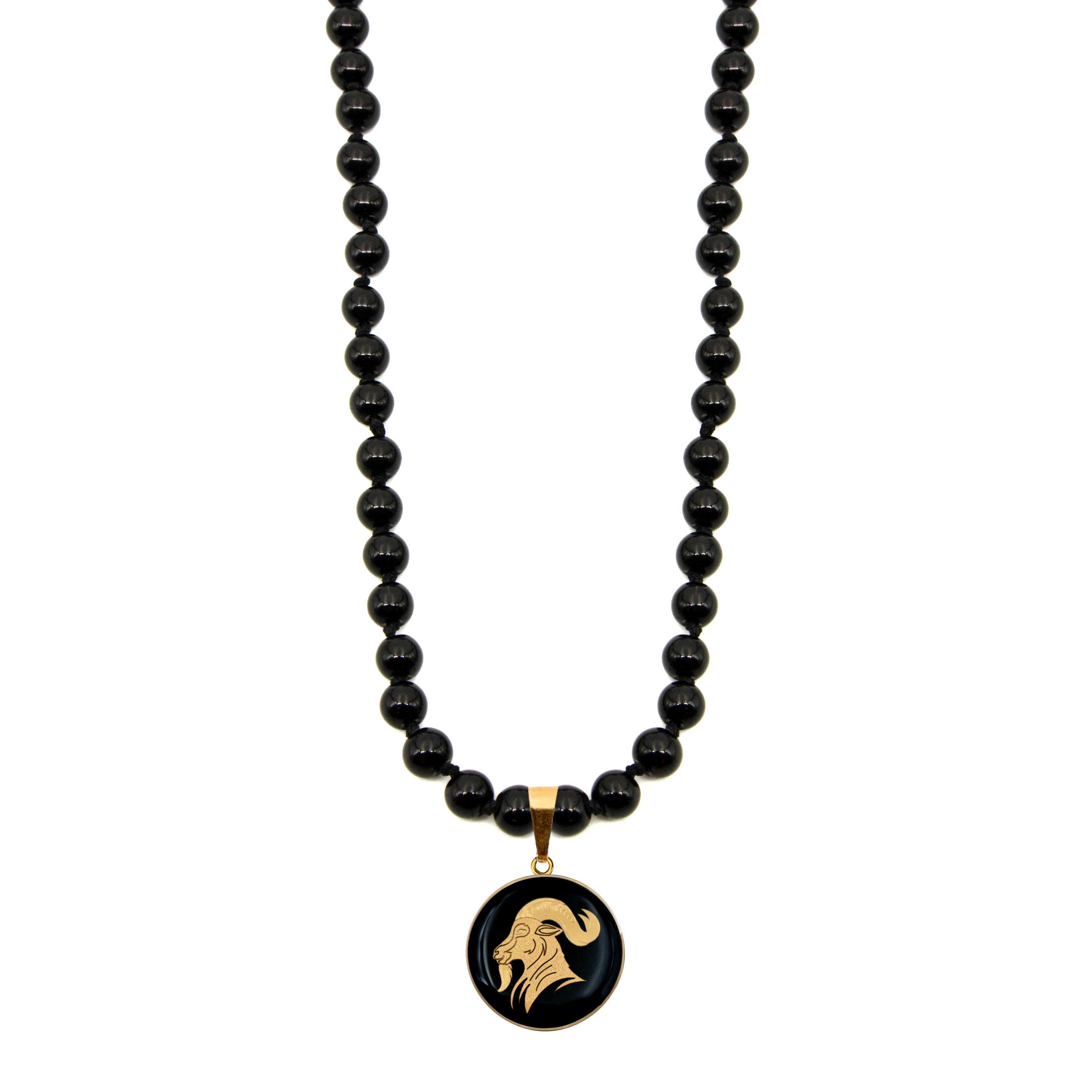 گردنبند بزرگ گرد اونیکس دی