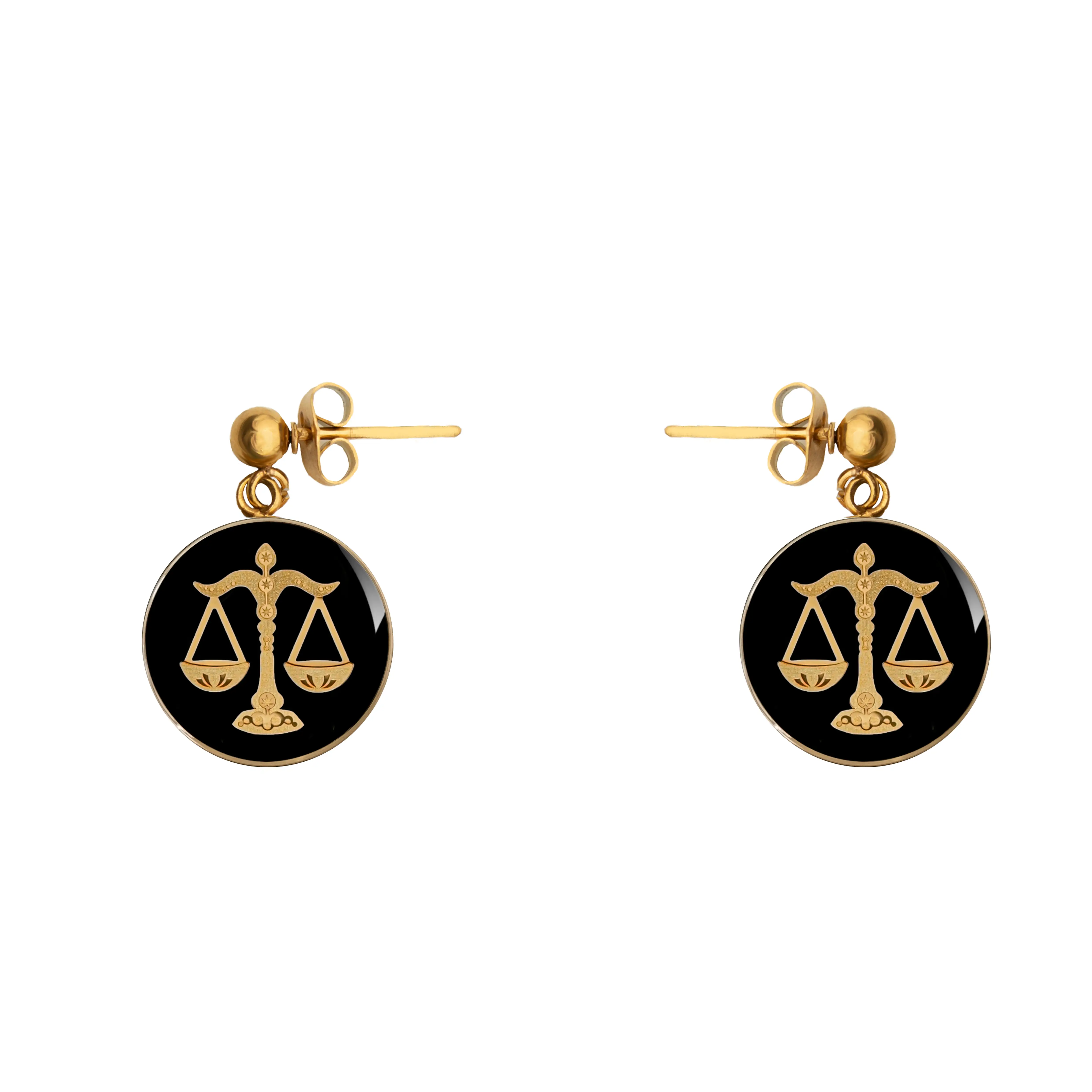 گوشواره گرد اونیکس مهر