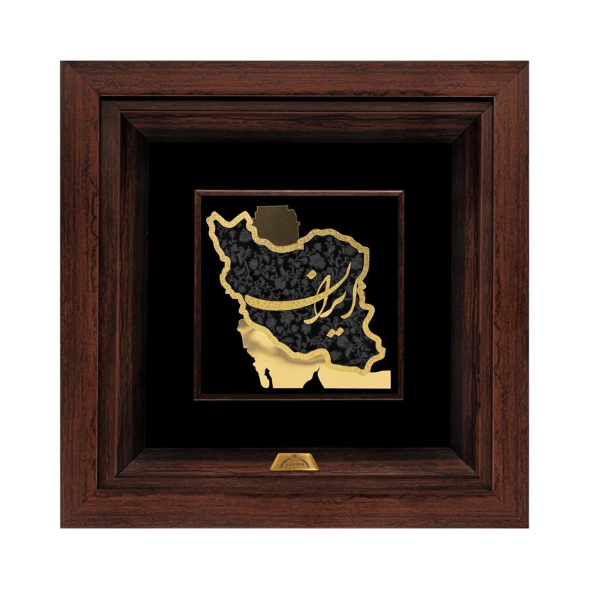 تابلو ایران طرح گل 24x24