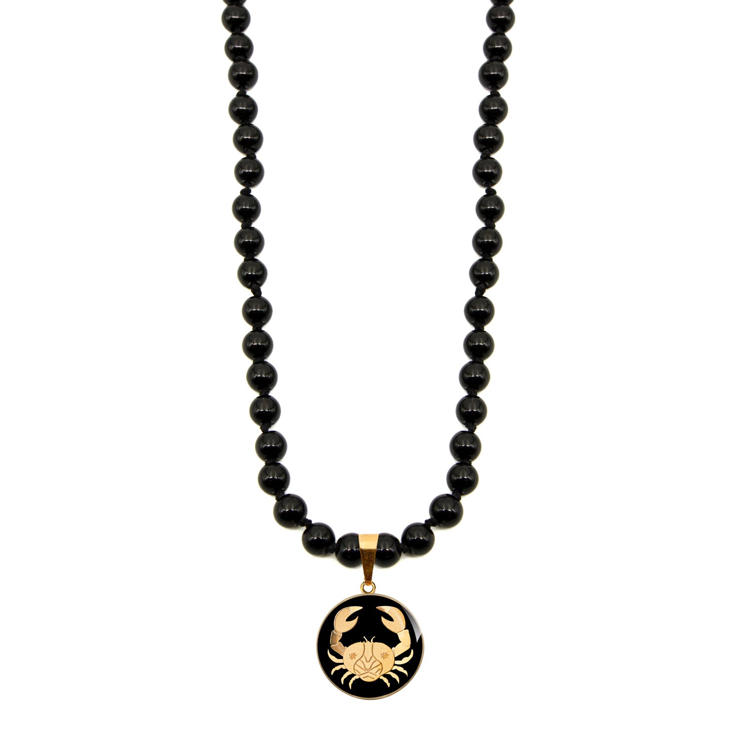 گردنبند بزرگ گرد اونیکس تیر