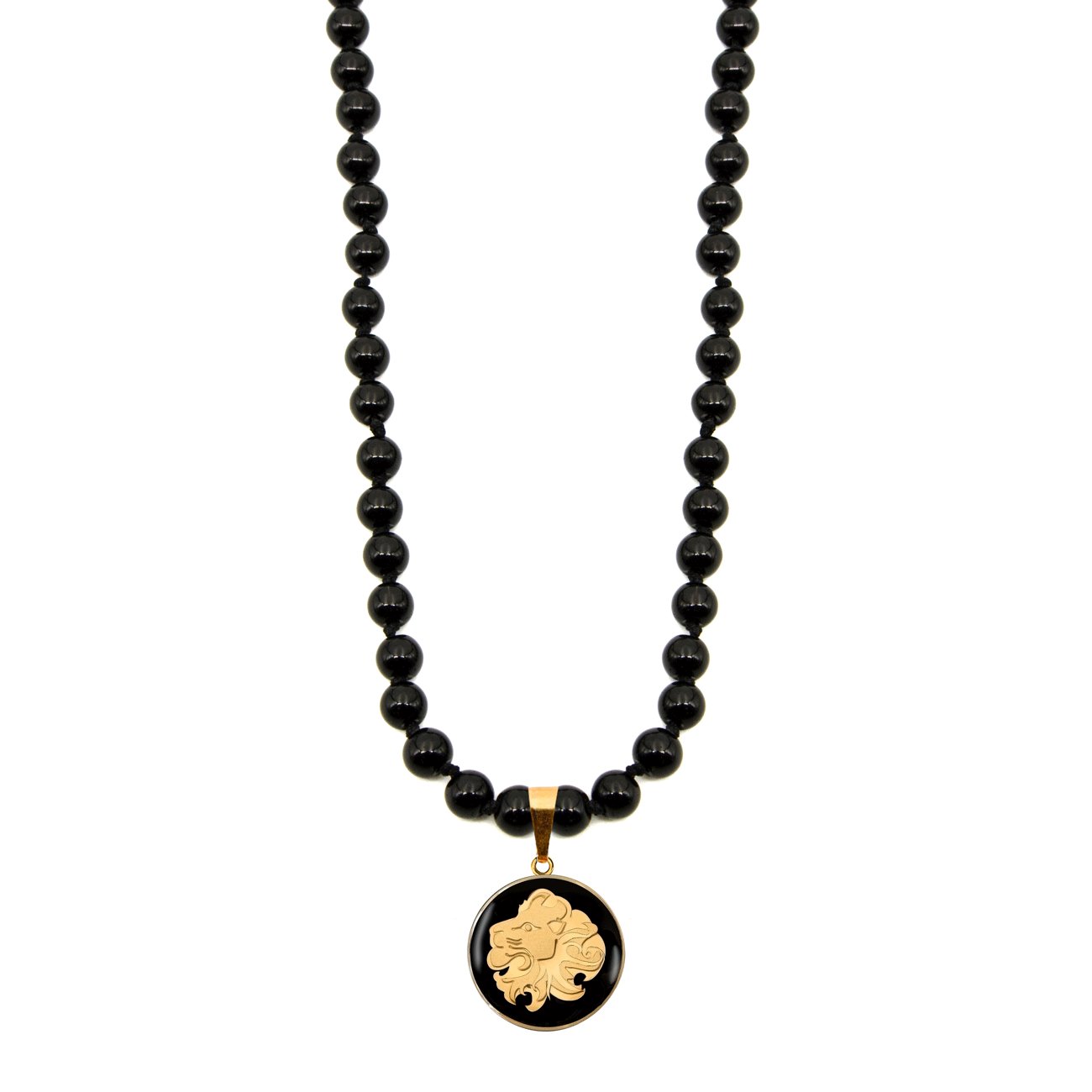 گردنبند بزرگ گرد اونیکس مرداد