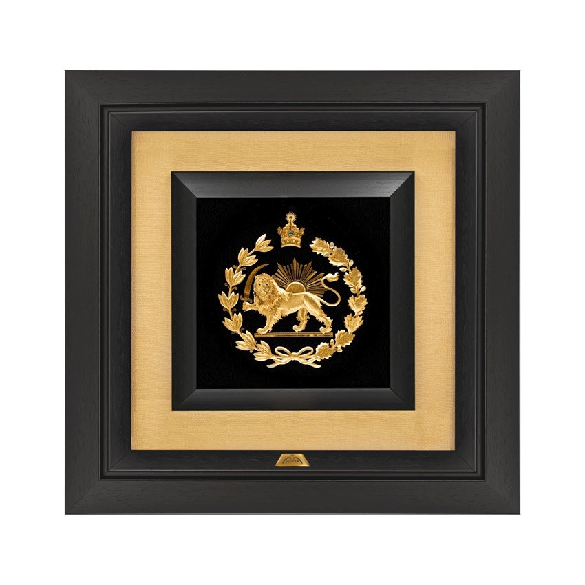 تابلو شیر و خورشید (36*36)