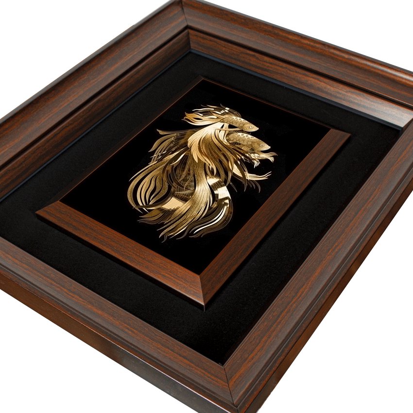 تابلو دو ماهی (58*48)