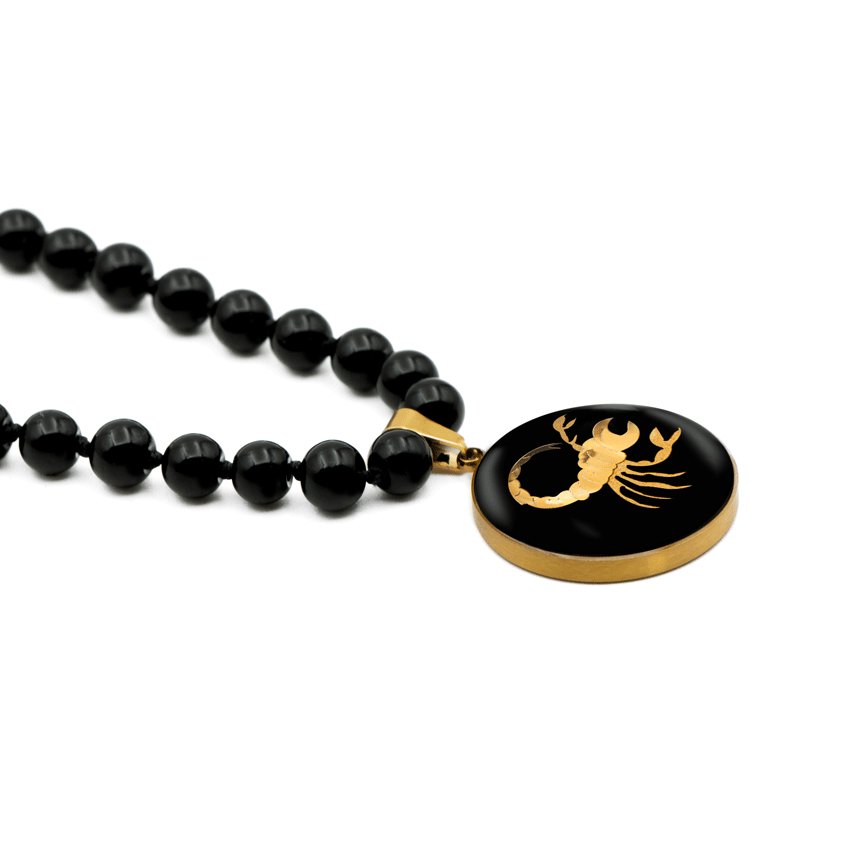 گردنبند بزرگ گرد اونیکس آبان