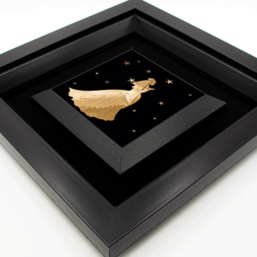 تابلو عروس ستارگان (24*24)