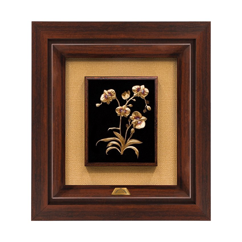 تابلو گل ارکیده (24*22)