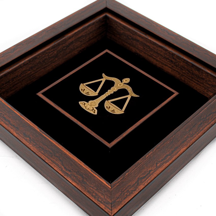 تابلو ماه تولد مهر (24*24)