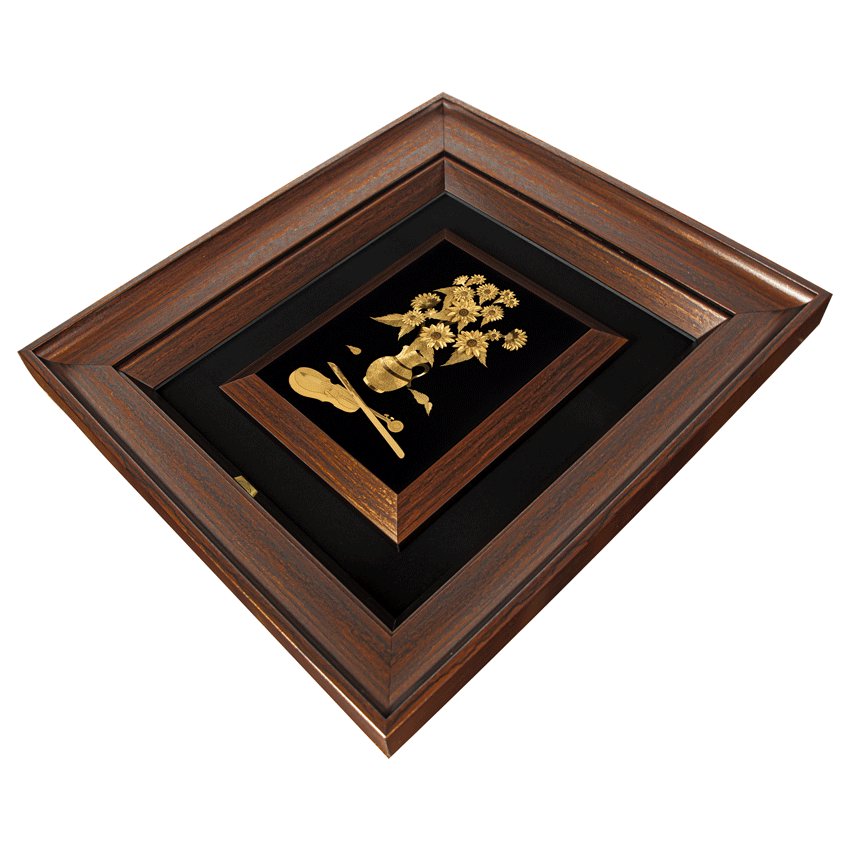 تابلو گلدان و ویالون (45*40)