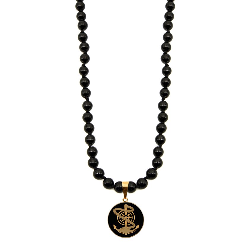 گردنبند بزرگ گرد اونیکس آرتمیس