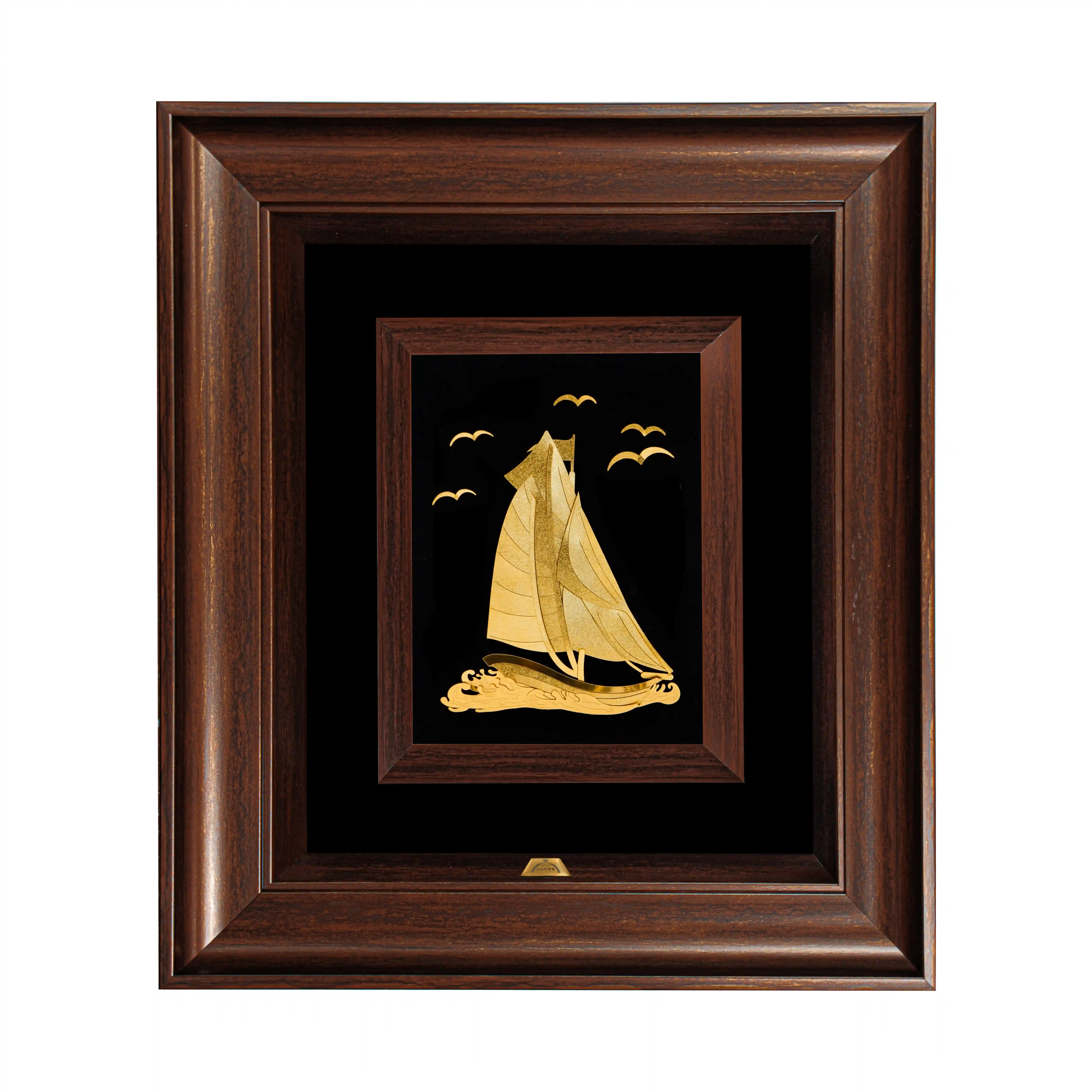 تابلو قایق دو بادبان (45*40)