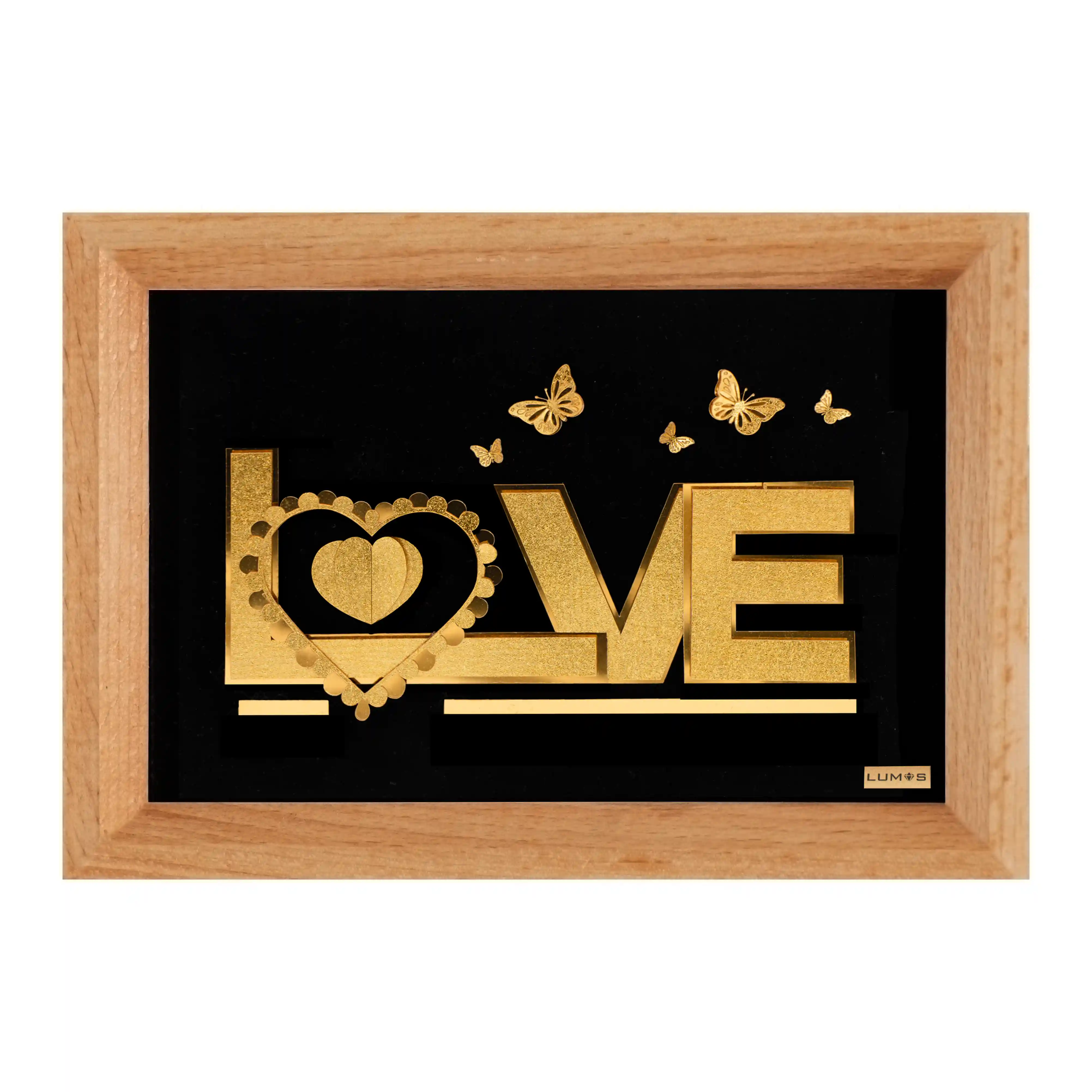 تابلو Love  سری راش (14*10)