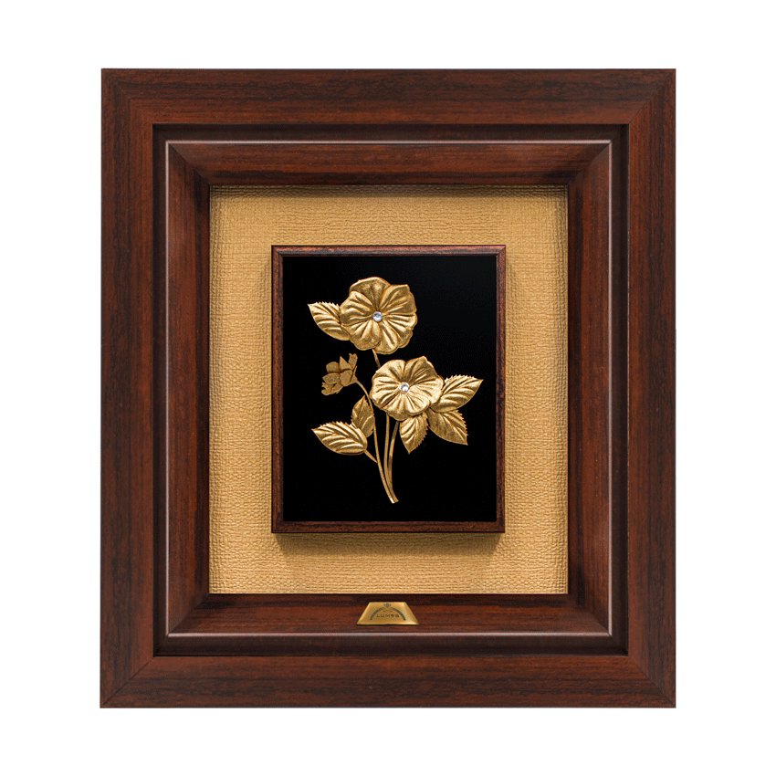 تابلو گل بنفشه (24*22)