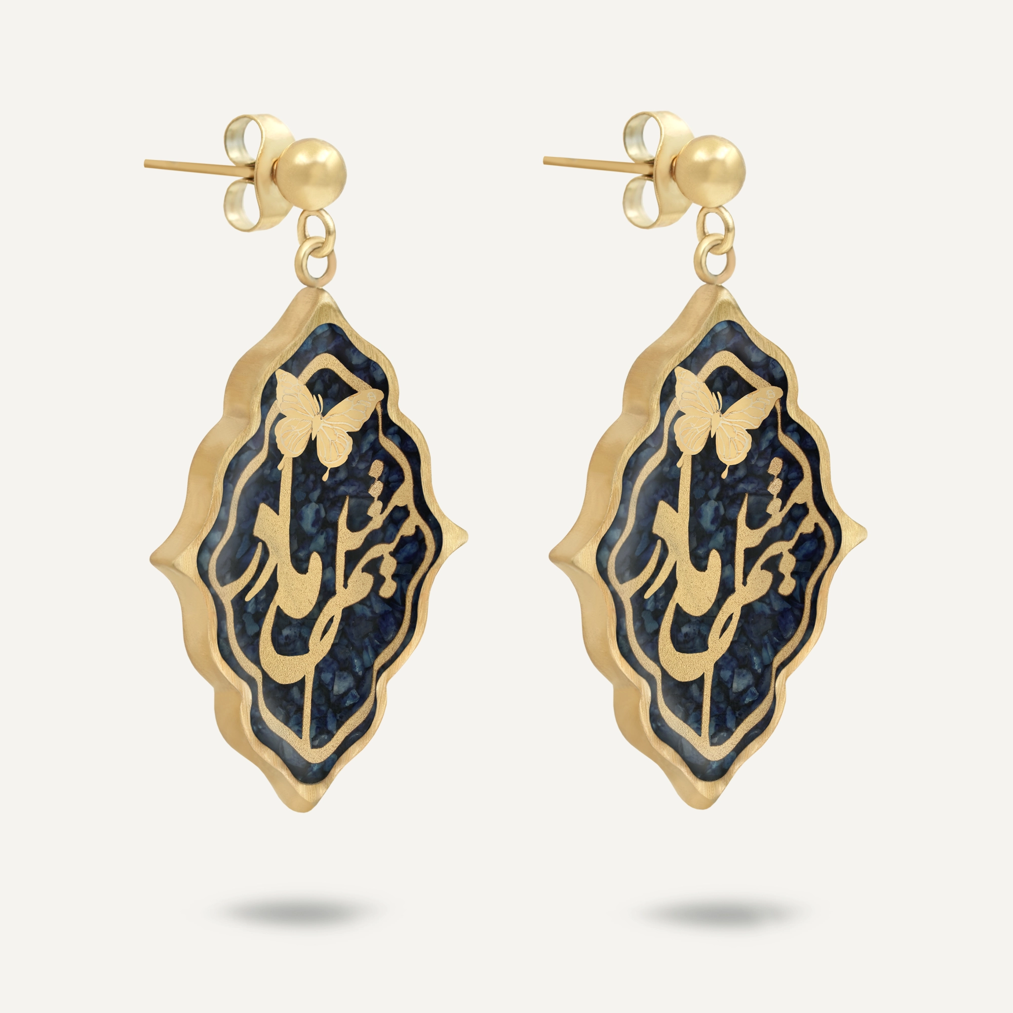 گوشواره ترنج میم مثل مادر