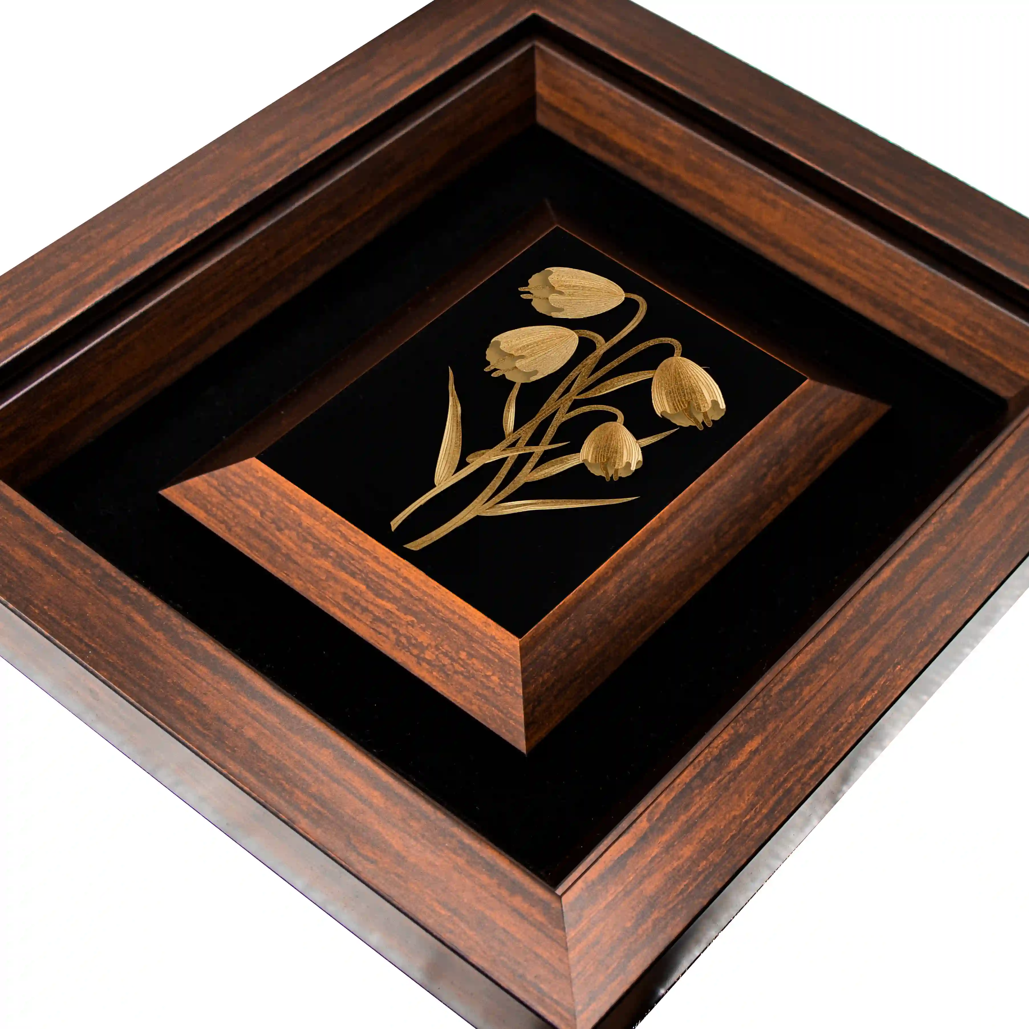 تابلو گل لاله واژگون (34*30)