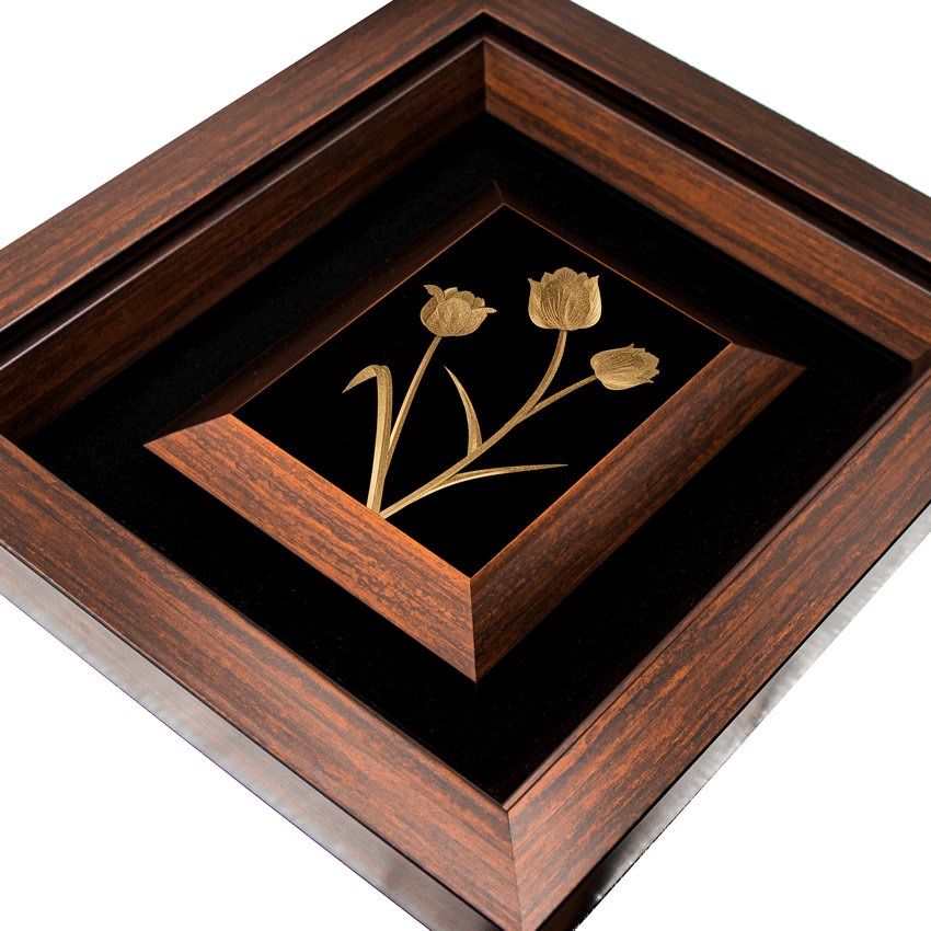 تابلو گل لاله (34*30)