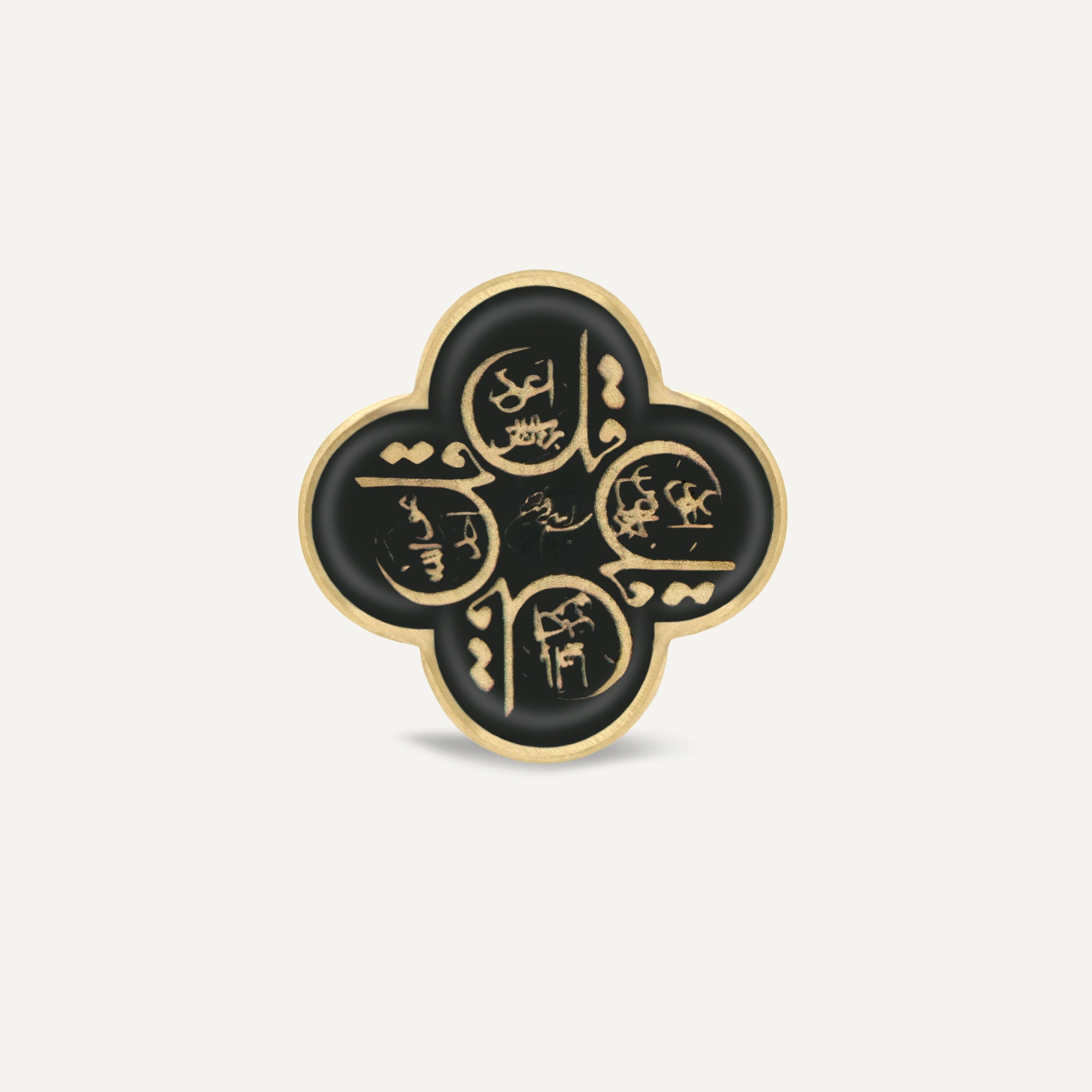 انگشتر ونکلیف اونیکس چهارقل