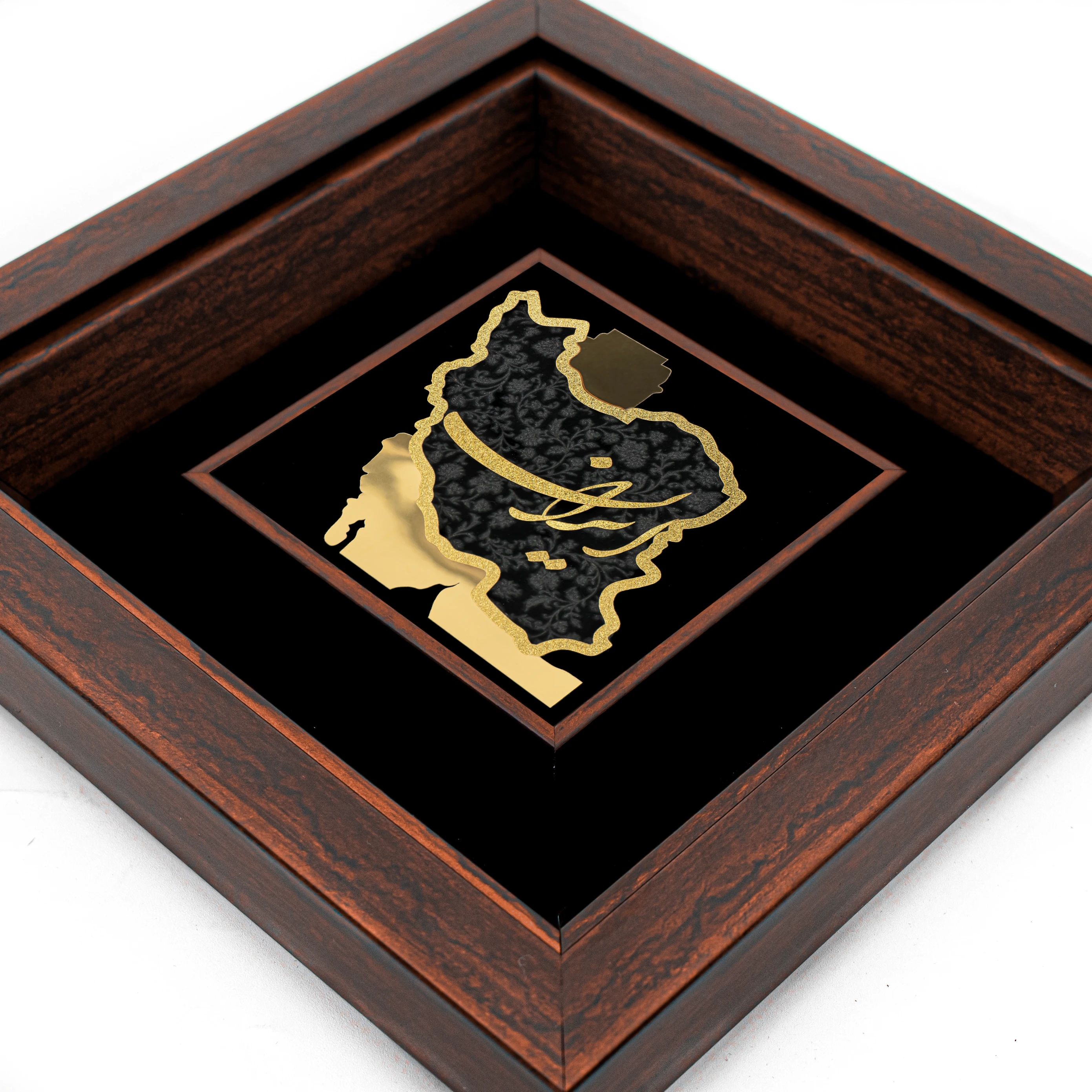 تابلو ایران طرح گل 24x24