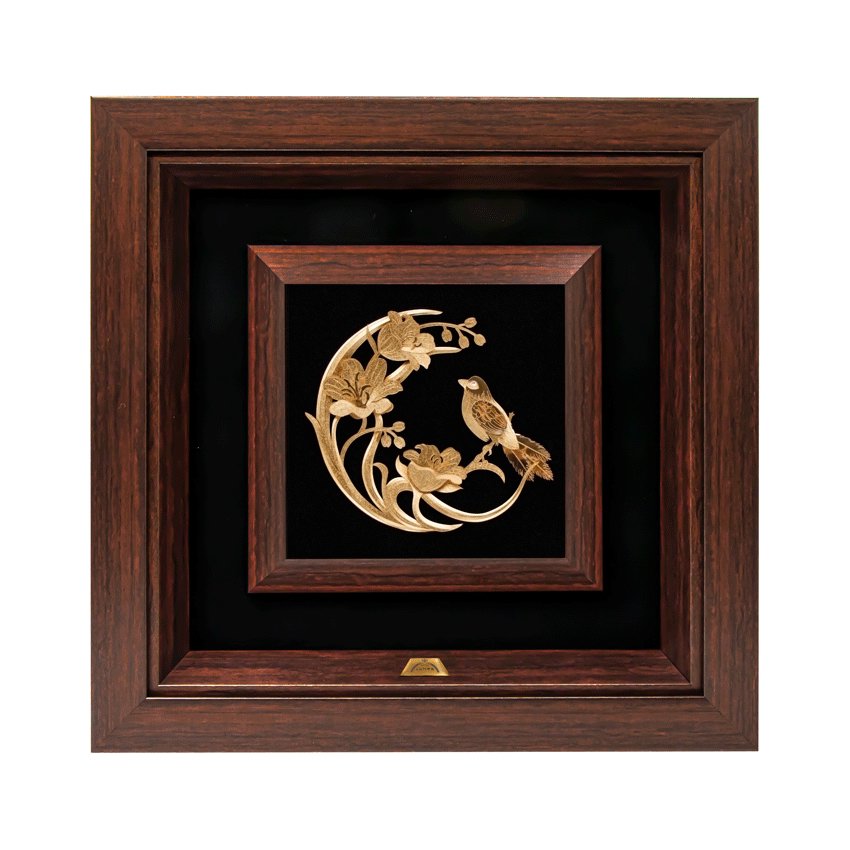 تابلو مرغ گلستان (36*36)