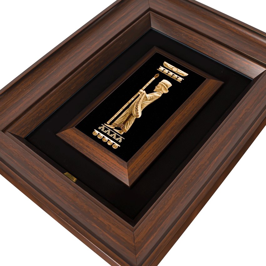 تابلو سرباز هخامنشی چپ (45*35)