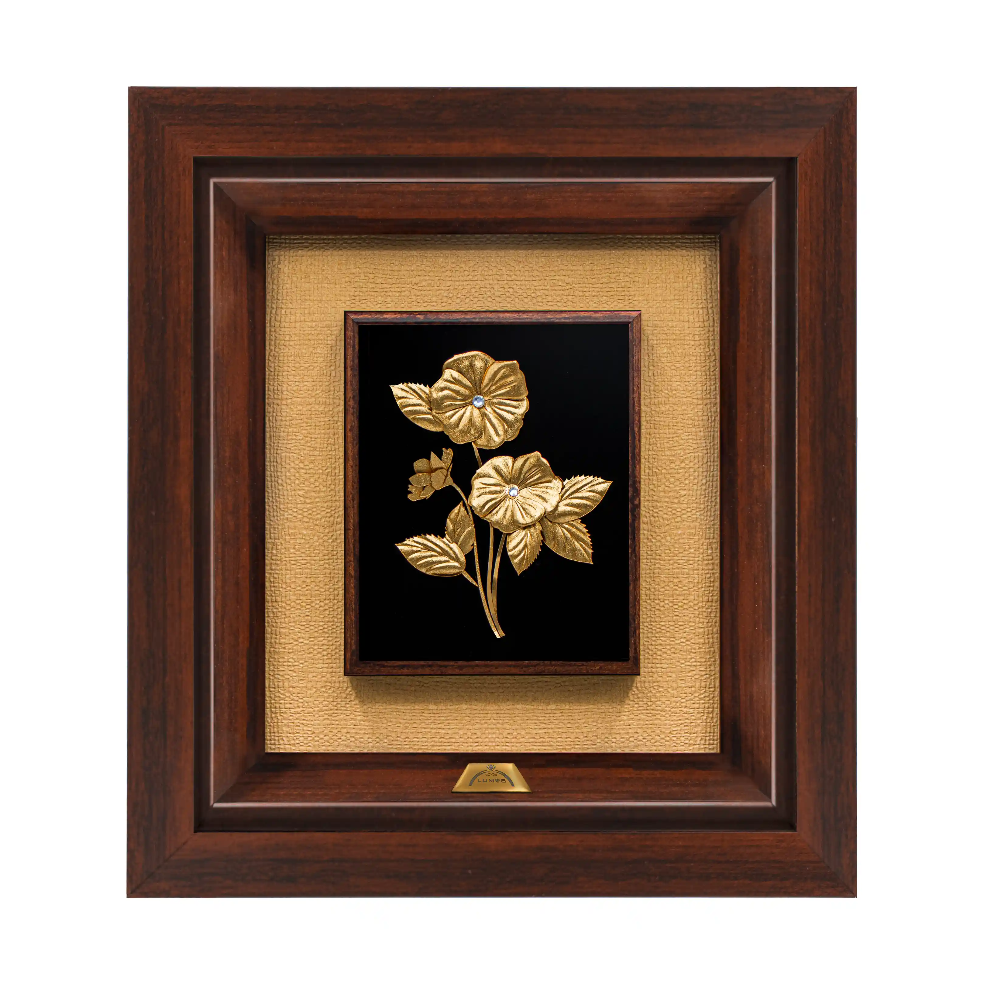 تابلو گل بنفشه (24*22)