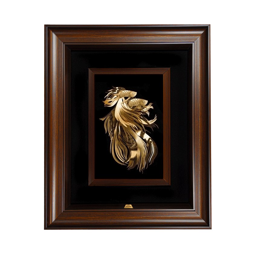 تابلو دو ماهی (58*48)