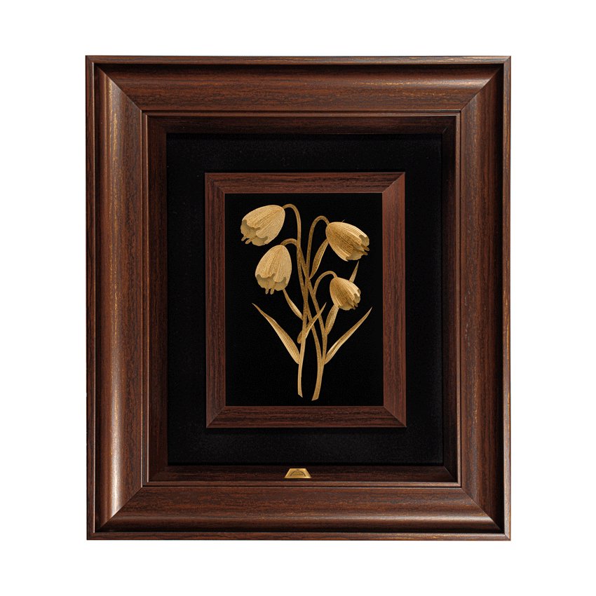 تابلو گل لاله واژگون (45*40)