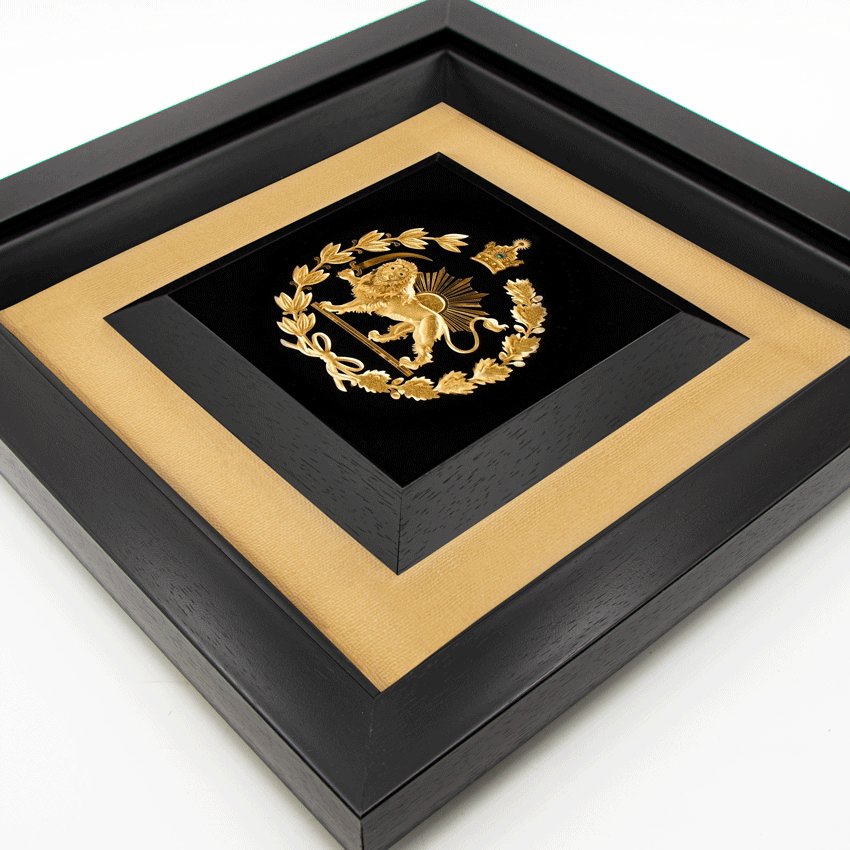 تابلو شیر و خورشید (36*36)