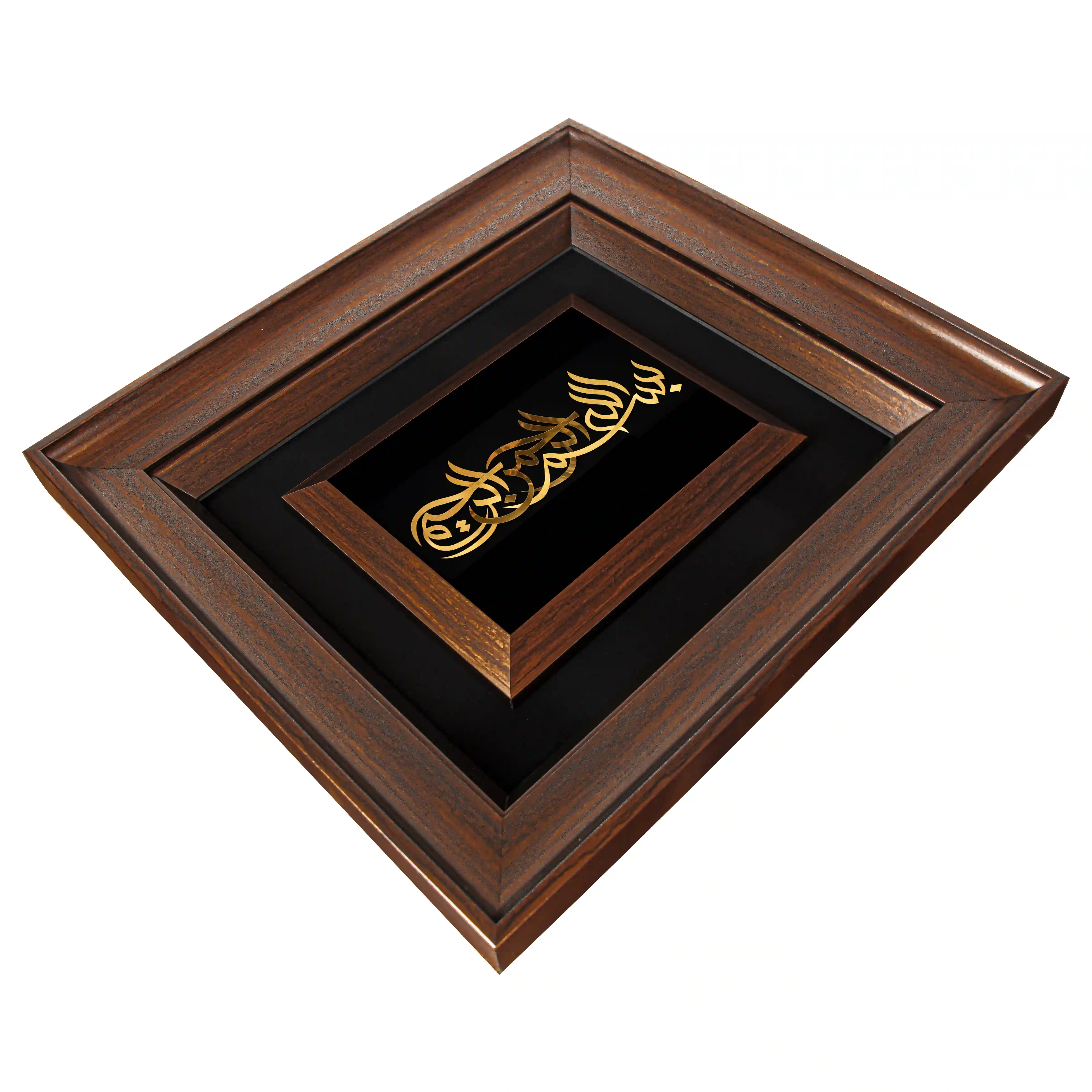 تابلو بسم الله محقق شکسته (45*40)