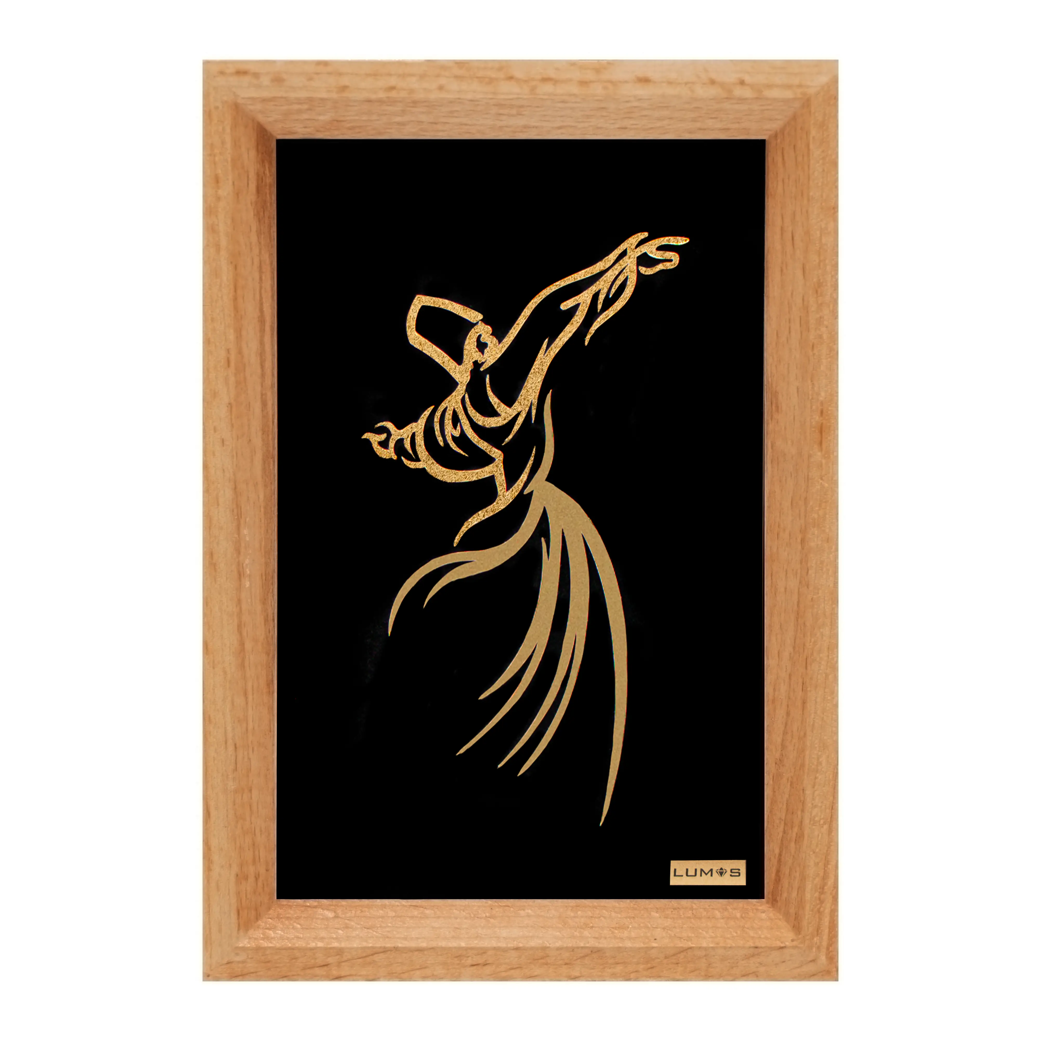 تابلو رقص سماع سری راش (14*10)