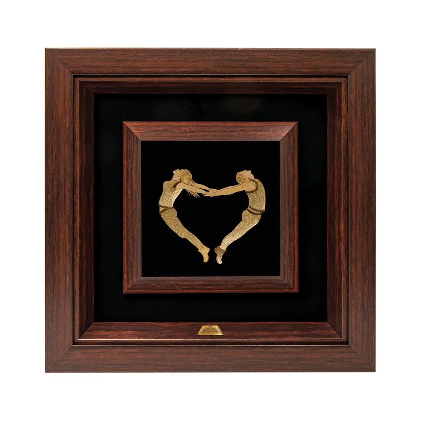 تابلو رقص قلبی (36*36)