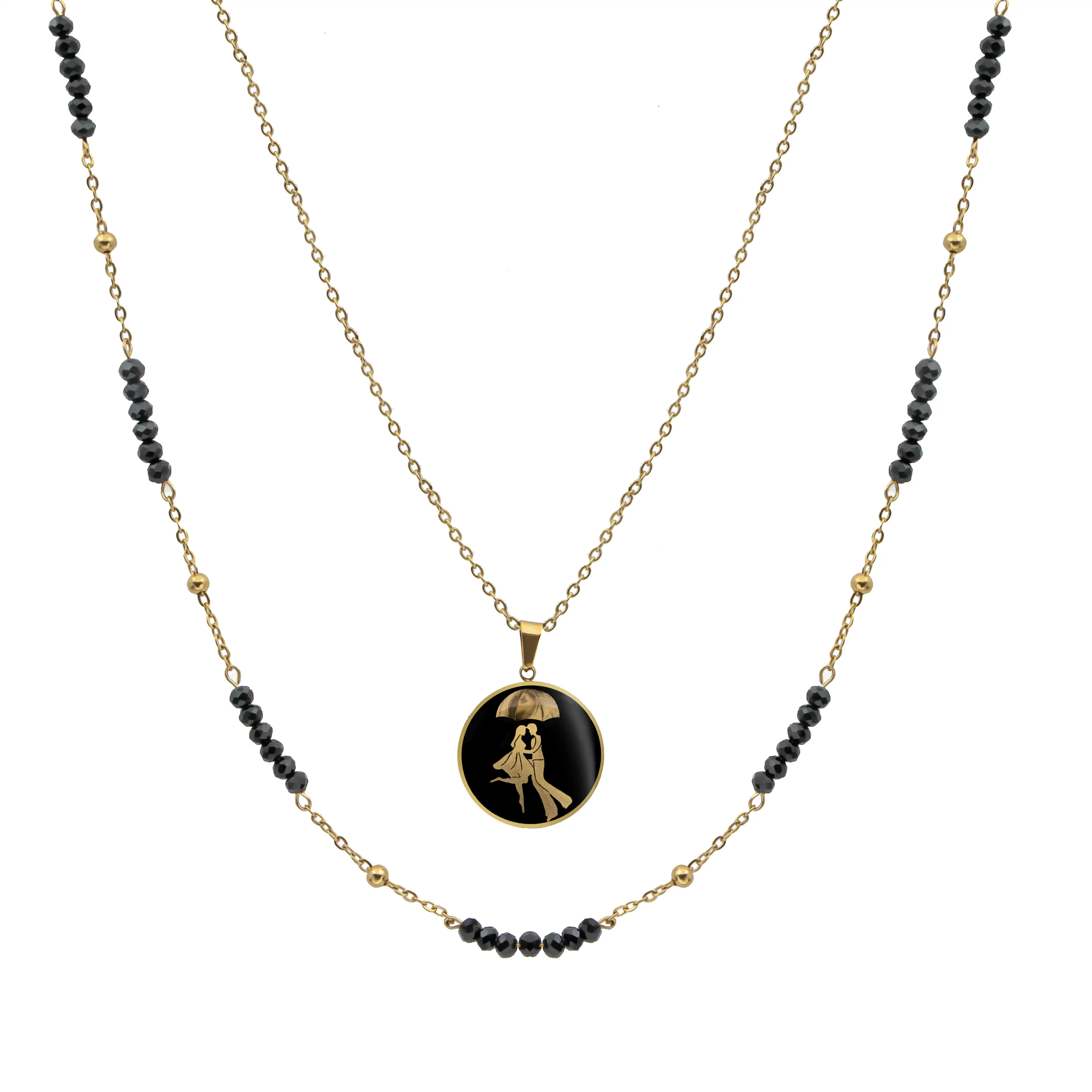 گردنبند اونیکس دختر و پسر